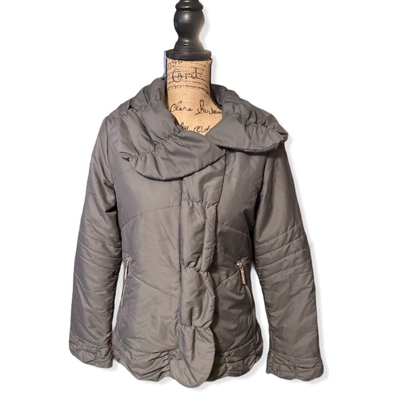 polyester filled coats warm